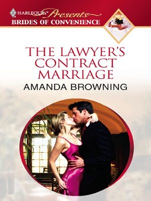cover image of The Lawyer's Contract Marriage
